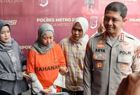 Polres Metro Depok menetapkan pemilik penitipan anak atau daycare sebagai tersangka kasus penganiayaan balita. (Foto: PMJ News)