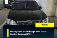 Penampakan Mobil Diduga Milik Harun Masiku, Buronan KPK