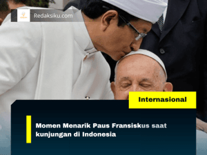 Momen Menarik Paus Fransiskus saat kunjungan di Indonesia