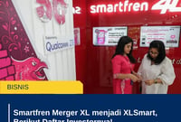 Smartfren Merger XL menjadi XLSmart, Berikut Daftar Investornya!