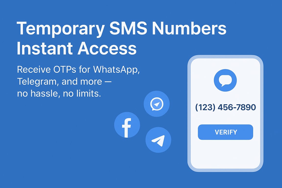 Instant SMS Verification
