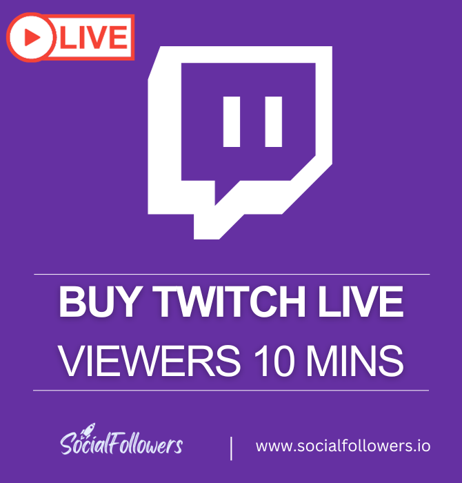 Buy Live Stream Viewers 10mins