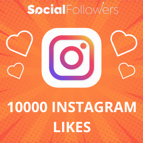 10000 Instagram likes
