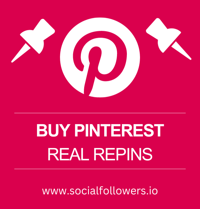 Buy real Pinterest Repins