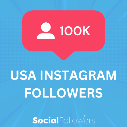 Buy Instagram USA Followers 100 Real & Active, High Quality