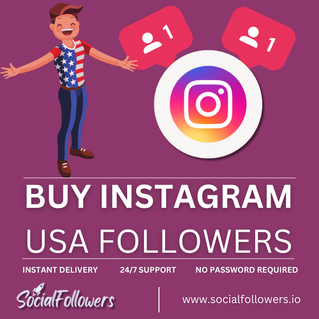 Buy real Instagram USA Followers