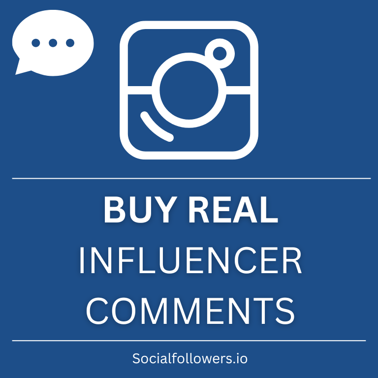 Real Influencer Comments Service