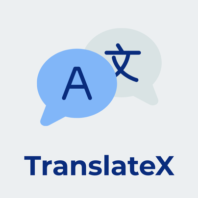 TranslateX logo