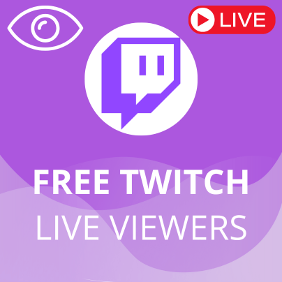 Get Free Twitch Live Stream Viewers Socialfollowers.io - Boost Your