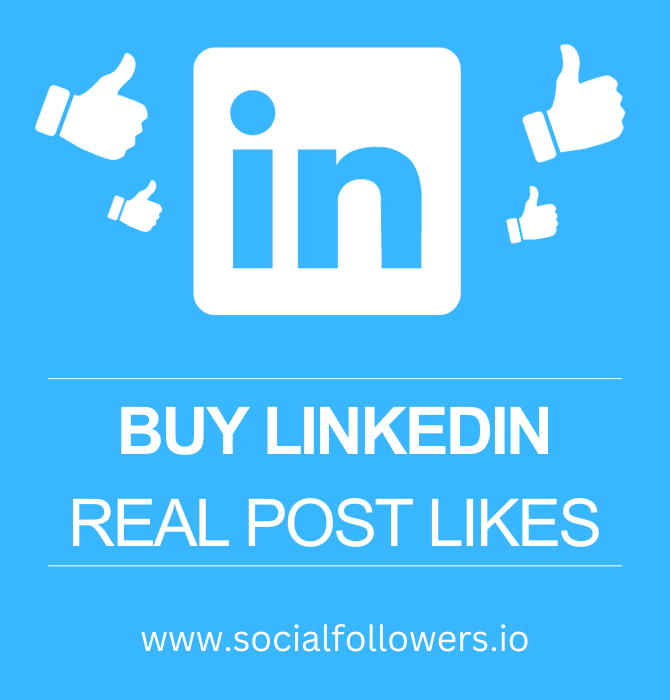 Buy Linkedin real post Likes