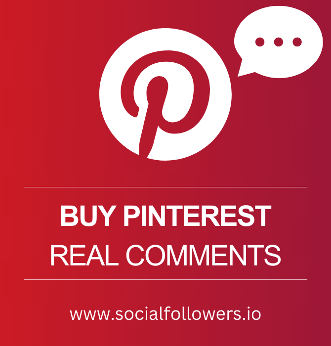 Buy Pinterest real Comments