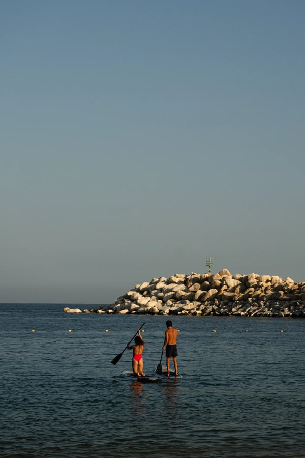By the water at El Ganzo