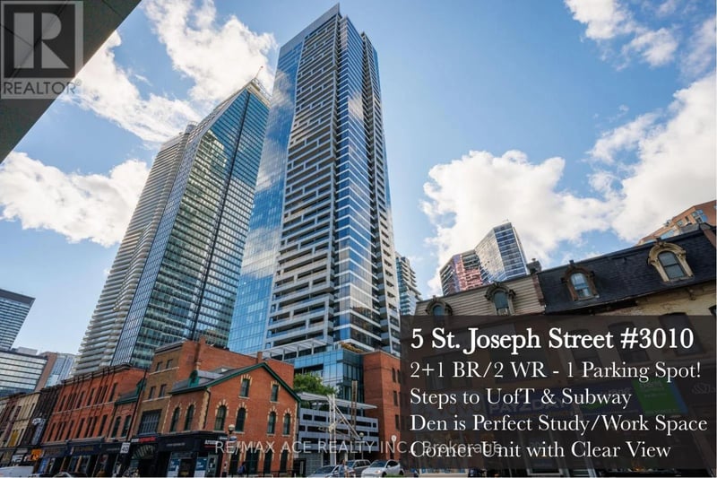 #3010 5 St Joseph Street, Toronto (Bay Street Corridor), Ontario, M4Y1Z3, Toronto (Bay Street Corridor), Ontario — photo 1 of 5