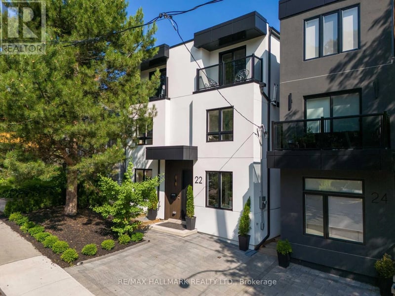 22 Harriet Street, Toronto (South Riverdale), Ontario, M4L2E9, Toronto (South Riverdale), Ontario — photo 1 of 5