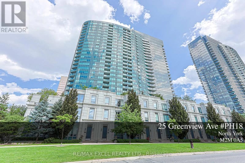 #PH 18 25 Greenview Avenue, Toronto (Newtonbrook West), Ontario, M2M0A5, Toronto (Newtonbrook West), Ontario — photo 1 of 5