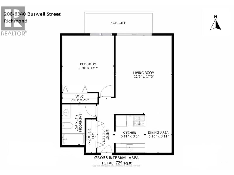 #208 6340 BUSWELL Street, Richmond, British Columbia, V6Y2E9, Richmond, British Columbia — photo 1 of 5