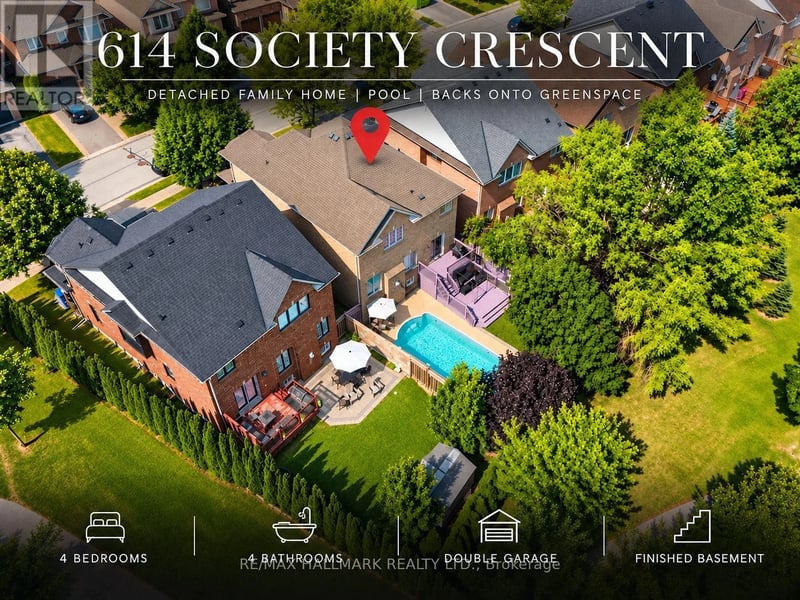 614 Society Crescent, Newmarket (Summerhill Estates), Ontario, L3X2V8, Newmarket (Summerhill Estates), Ontario — photo 1 of 5