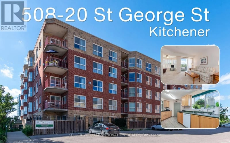 #508 20 ST GEORGE Street, Kitchener, Ontario, N2G2S7, Kitchener, Ontario — photo 1 of 5