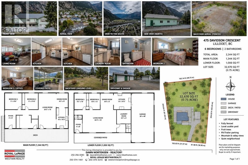 475 Davidson Crescent, Lillooet, British Columbia, V0K1V0, Lillooet, British Columbia — photo 1 of 5