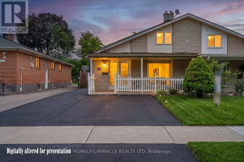 21 Sanagan Road, Toronto (Thistletown-Beaumonde Heights), Ontario, M9V1R7, Toronto (Thistletown-Beaumonde Heights), Ontario — photo 1 of 5