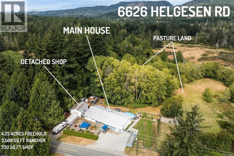 6626 Helgesen Road, Sooke, British Columbia, V9Z1H9, Sooke, British Columbia — photo 1 of 5