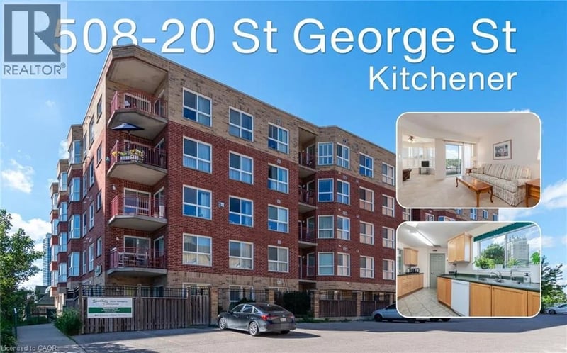 #508 20 ST GEORGE Street, Kitchener, Ontario, N2G2S7, Kitchener, Ontario — photo 1 of 5