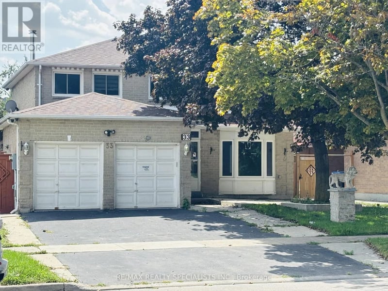 33 Cherrytree Drive, Brampton (Fletcher's Creek South), Ontario, L6Y3L7, Brampton (Fletcher's Creek South), Ontario — photo 1 of 5