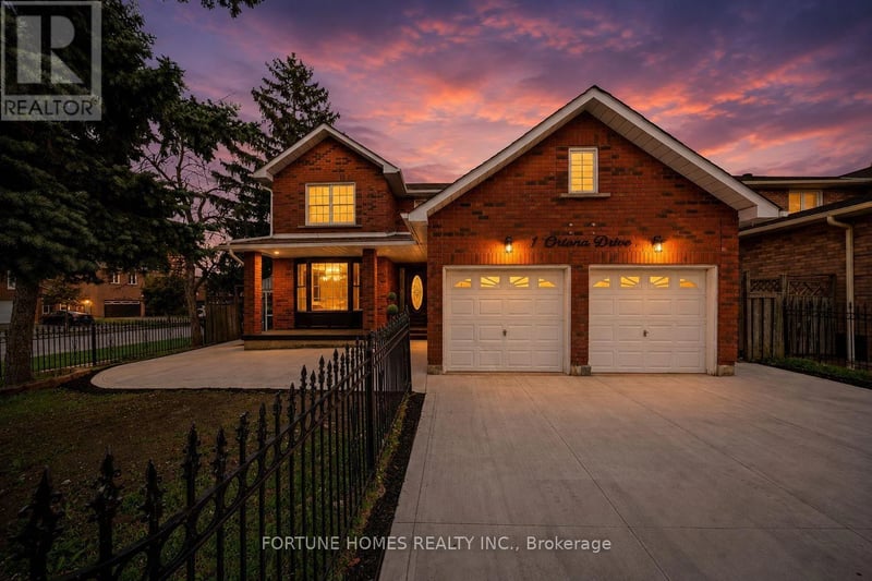 1 Ortona Drive, Brampton (Fletcher's Creek South), Ontario, L6Y3C9, Brampton (Fletcher's Creek South), Ontario — photo 1 of 5