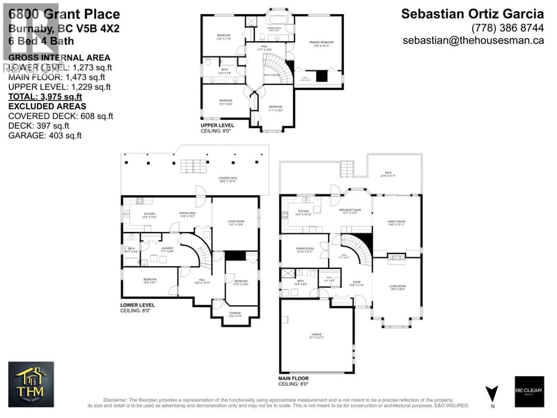 6800 GRANT Place, Burnaby, British Columbia, V5B4X2, Burnaby, British Columbia — photo 1 of 5