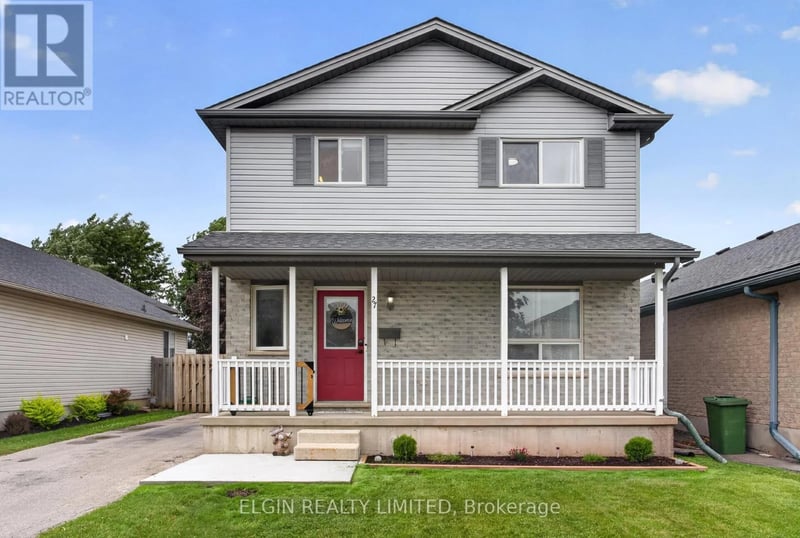 27 Cook Crescent, St. Thomas, Ontario, N5R6J3, St. Thomas, Ontario — photo 1 of 5