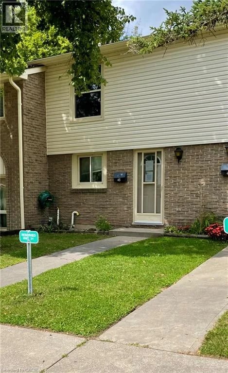#45 165 GREEN VALLEY Drive, Kitchener, Ontario, N2P1K3, Kitchener, Ontario — photo 1 of 5