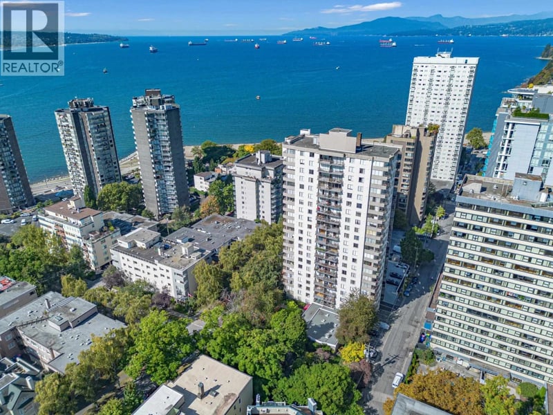 #906 1251 CARDERO Street, Vancouver, British Columbia, V6G2H9, Vancouver, British Columbia — photo 1 of 5