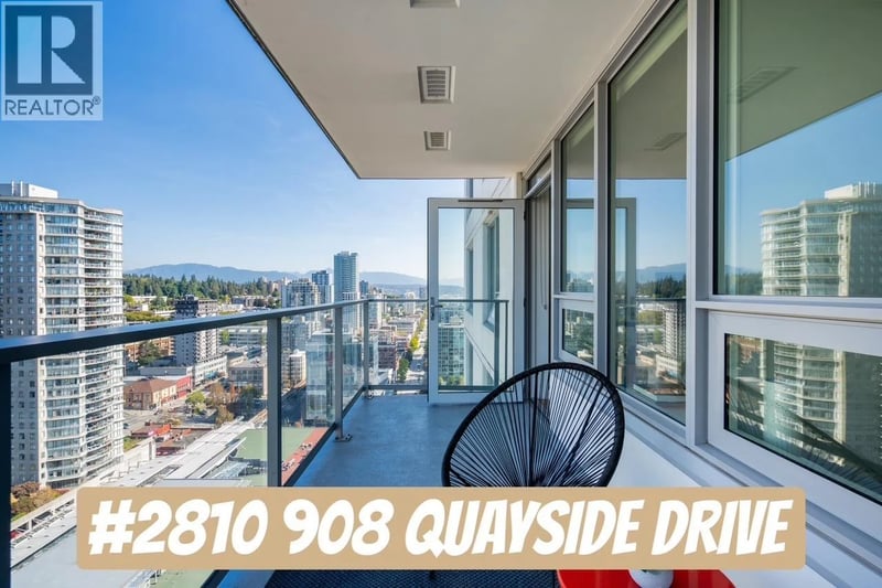 #2810 908 QUAYSIDE Drive, New Westminster, British Columbia, V3M0L4, New Westminster, British Columbia — photo 1 of 5