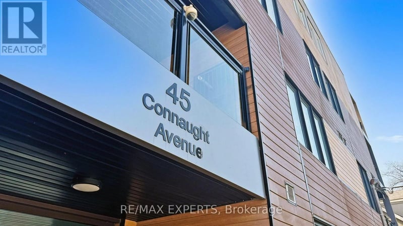 #103 45 Connaught Avenue, Toronto (Greenwood-Coxwell), Ontario, M4L2V8, Toronto (Greenwood-Coxwell), Ontario — photo 1 of 5
