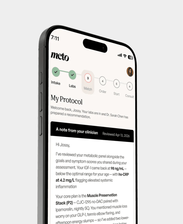 Meto protocol recommendation on a phone