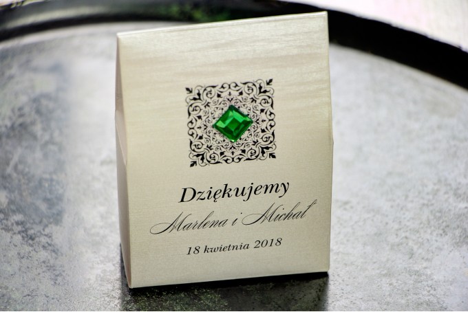 Ślubne pudełeczka z kolekcji Brenet - Podziękowania dla Gości weselnych