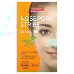 بيورديرم شرائط الانف بالشاي الاخضر 6 قطع Purederm Green Tea Nose Pore Strips