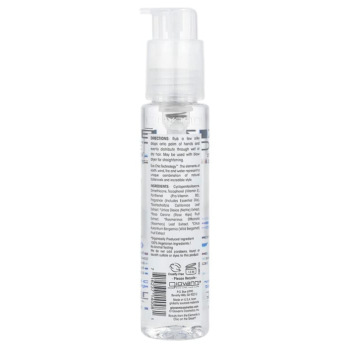 جيوفاني سيروم التحكم بتطاير الشعر 81مل Giovanni Frizz Be Gone™ Super Smoothing Anti-Frizz Hair Serum
