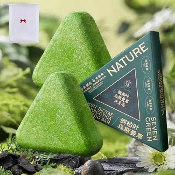 NATURE Seven Green شامبو بار