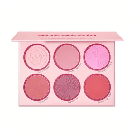 شيجلام مجموعة بلاشر أحمر خدود فلورال فلوش باليت SHEGLAM Floral Flush Blush Palette