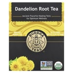 بودا تيز‏ شاي أعشاب عضوي جذور الهندباء خال من الكافيين 18 كيس Buddha Teas Organic Herbal Tea Dandelion Root