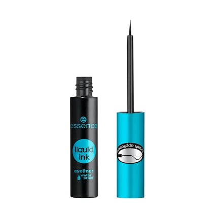 ايسينس كحل عيون سائل مقاوم للماء أسود 01 | Essence Liquid Ink Eyeliner Waterproof Black 01