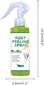 بخاخ مقشر القدم الكوري بالشاي الاخضر 110مل Foot Peeling Spray Green Tea