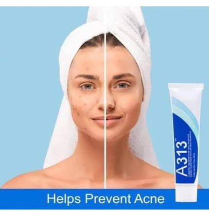 كريم A313 علاجي لحب الشباب و توحيد البشره و الخطوط الرفيعه 50جم A313 is a pharmaceutical-grade vitamin A & Retinol Cream