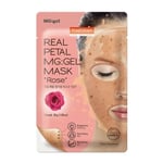 بيورديرم قناع جل بالورد 1 ماسك Purederm Real Petal MGGel Mask Rose