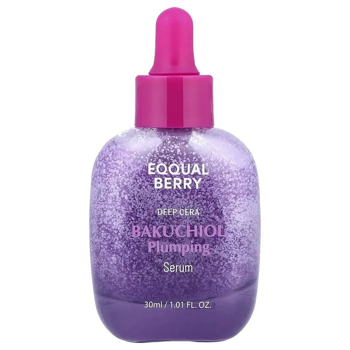 ايكوال بيري سيروم الباكتشويل بديل للريتنول 30مل EQQUALBERRY Bakuchiol Plumping Serum