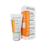 ريفويل كريم الوجه اليومي للتحكم بالدهون 50مل Revuele SPF 50+ Sunprotect Oil Control Daily Face Cream