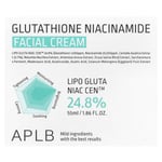 كريم للوجه بالجلوتاثيون والنياسيناميد 55مل APLB Glutathione Niacinamide facial cream