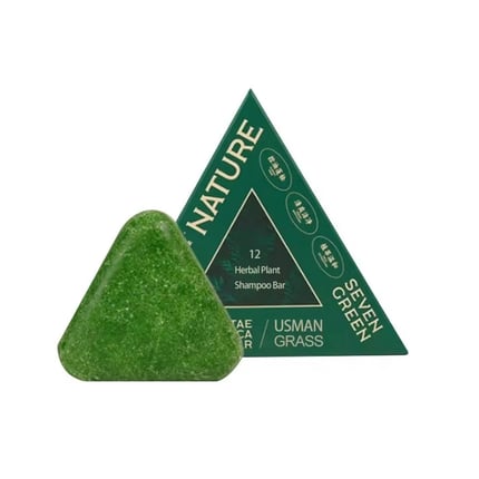 NATURE Seven Green شامبو بار الصابونة العشبية