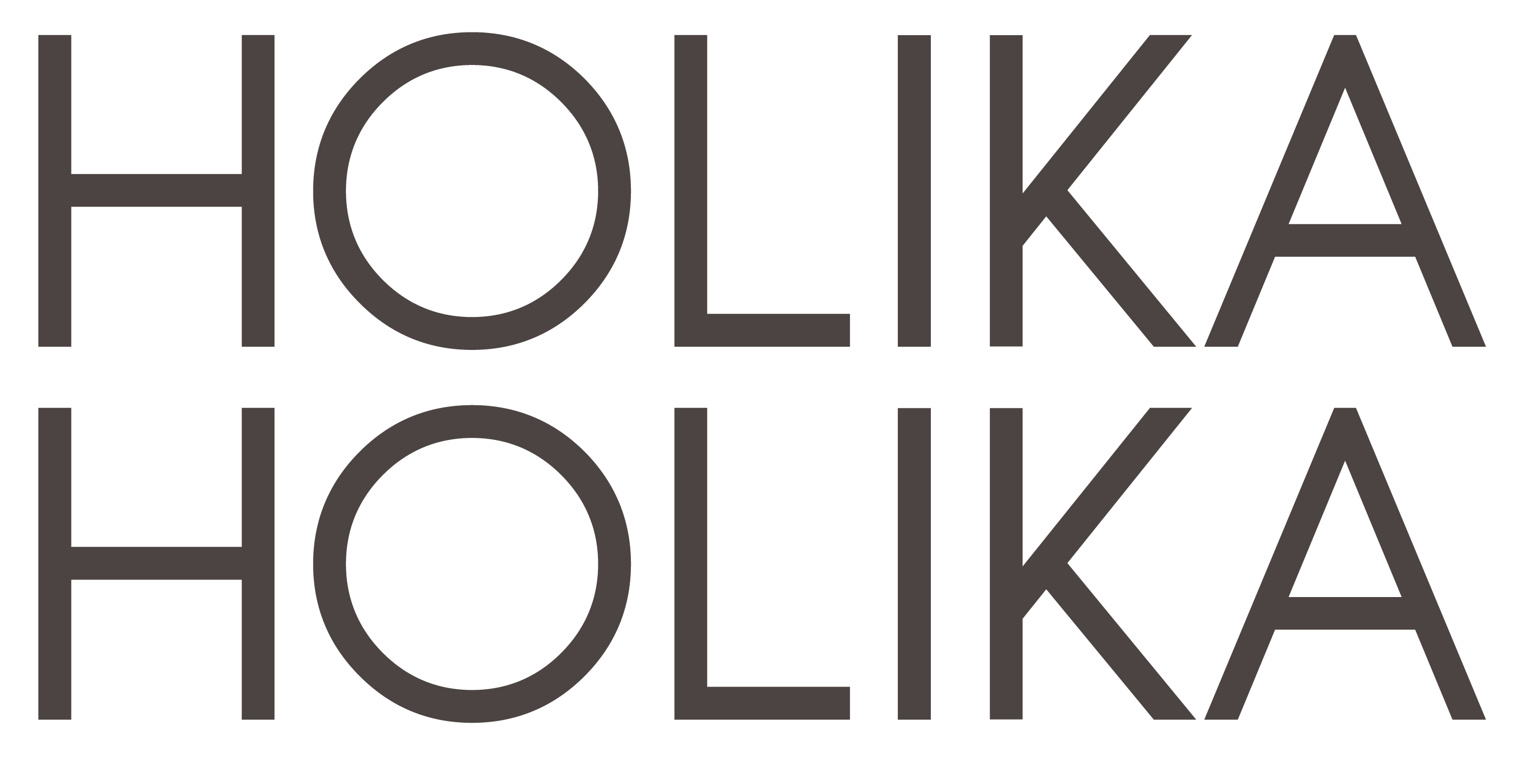 holika holika logo brand banner